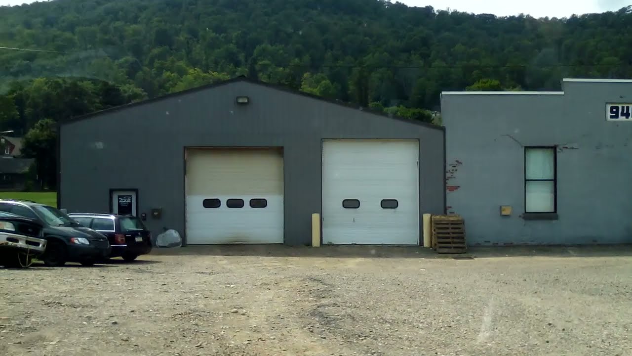 Riding Around Bradford, Pennsylvania