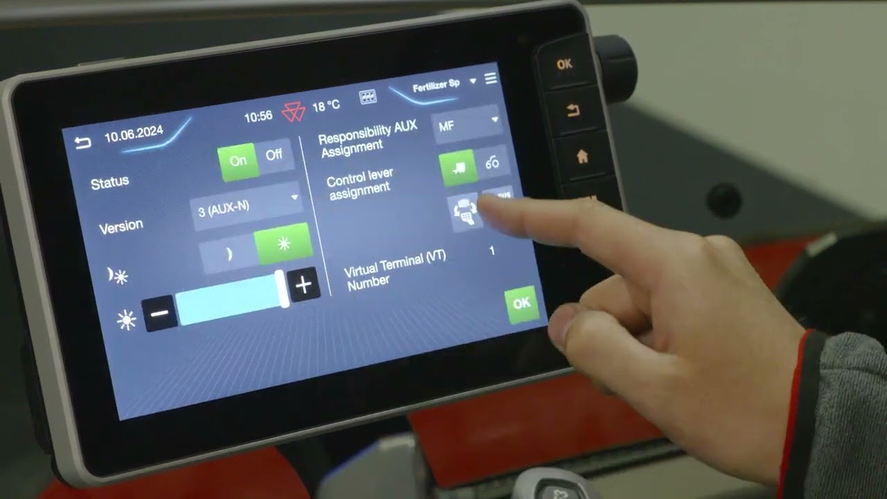 ASIGNACI&Oacute;N | FUNCI&Oacute;N ISOBUS EN EL MULTIPAD