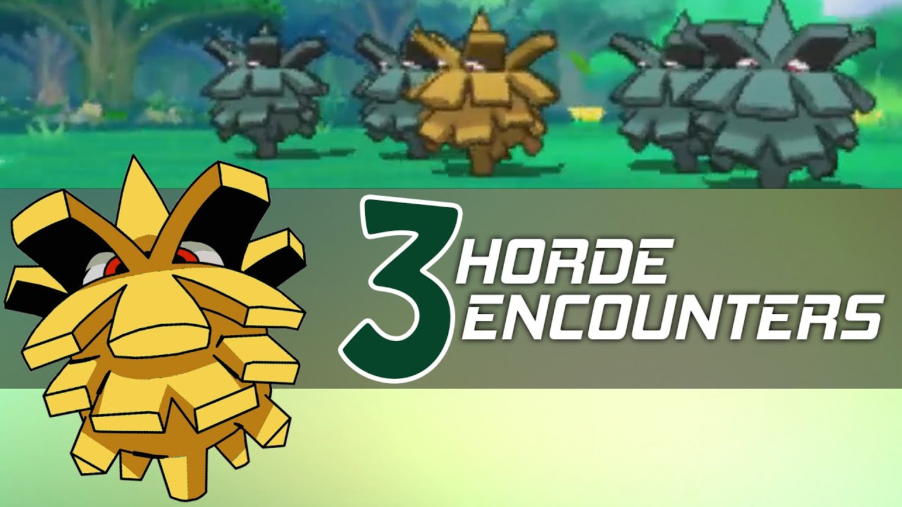 SHINY PINECO! In Only 3 Horde Encounters! (Pok&eacute;mon Rising Ruby)