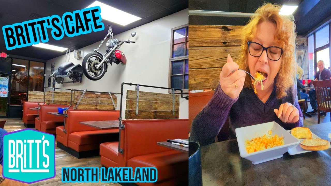 Best Breakfast in Town 🍳Britt's Cafe North Lakeland
