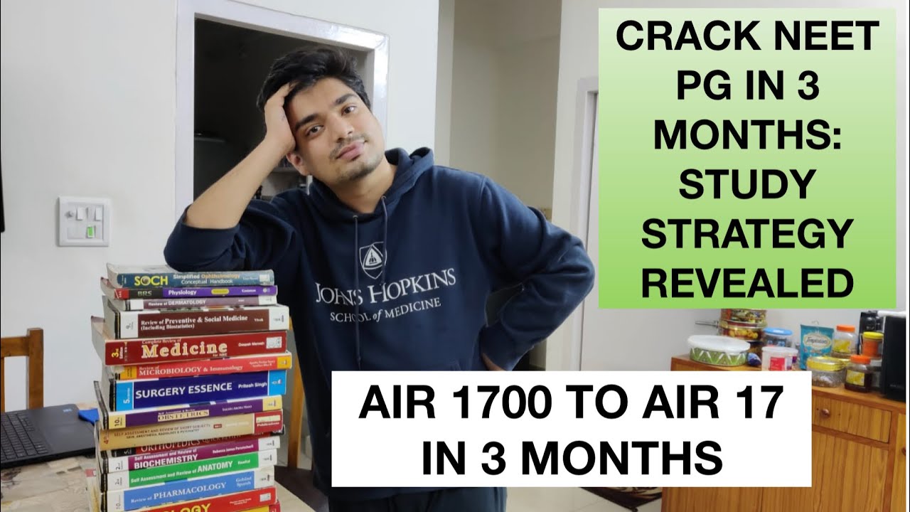 How to crack NEET PG 2022 in next 3 months: Strategy revealed! #neetpg #neet #neetpg2022