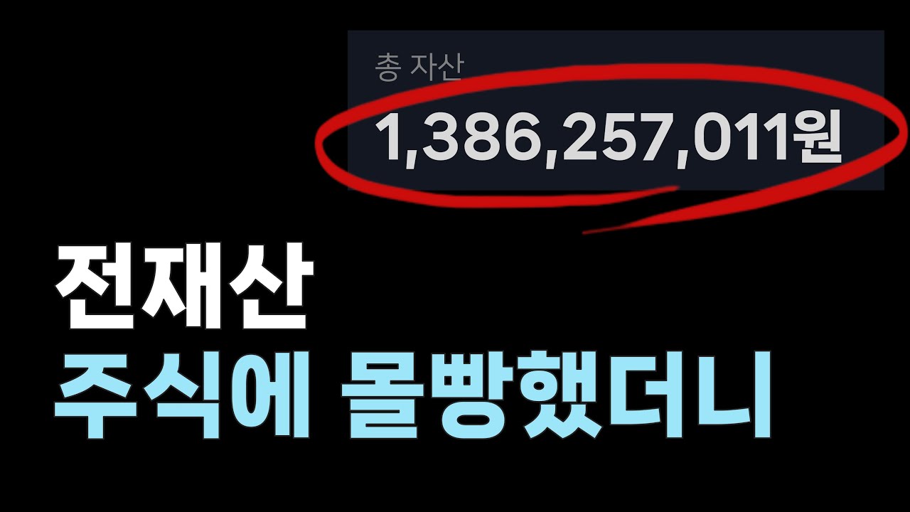 전재산 주식에 몰빵.. 이렇게 투자 중입니다
