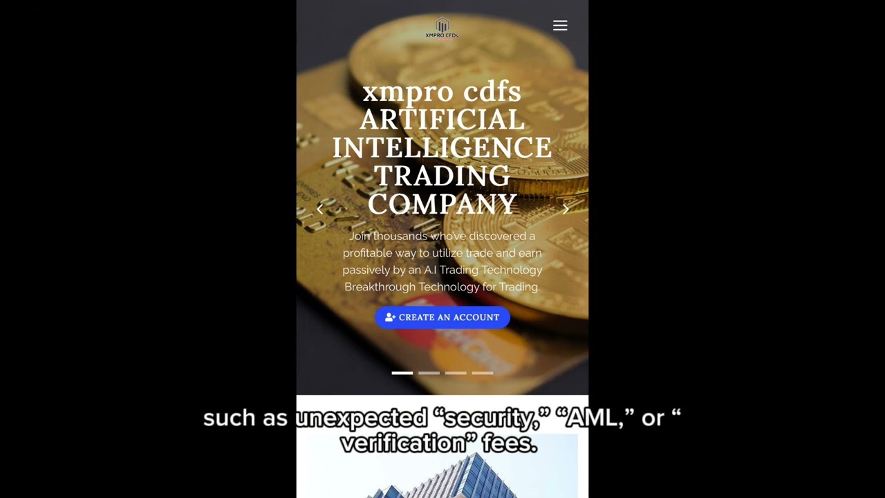 XMPRO CFD SCAM REVEALED &mdash; How to withdraw!