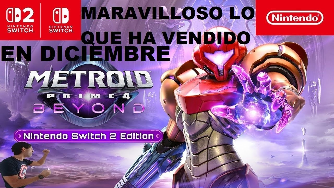 ¡METROID PRIME 4 BEYOND VENTAS DE DICIEMBRE INCREÍBLES A PESAR DE LA PRENSA YOUTUBERS! - 4K - ANÍBAL