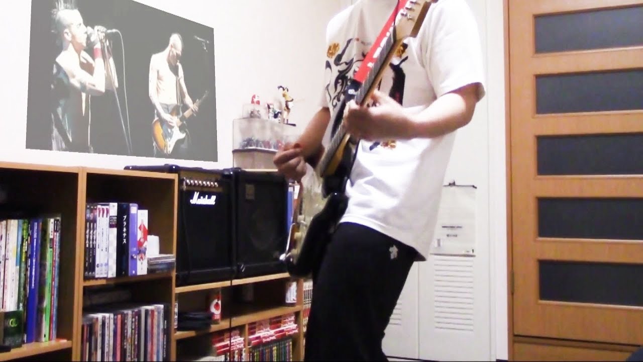 RHCP - Blood Sugar Sex Magik (Guitar Cover) Live Off The Map