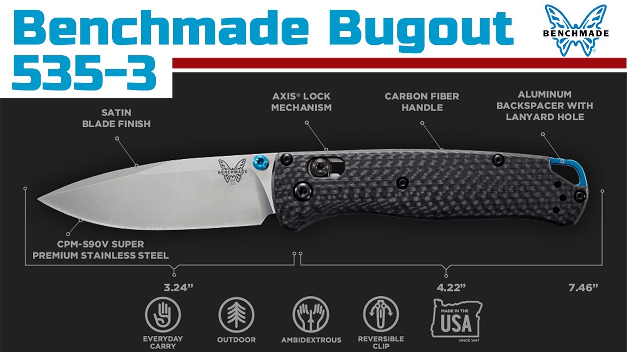 Special Edition Benchmade Bugout 535-3 * pocket knife (new for 2021) First Impressions and Review