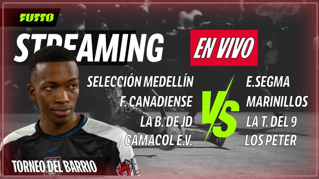 🔴TORNEO DEL BARRIO🔴 | HOY CAMACOL VS DE PETER, SEGMA, BANDA JD, QUE CALORRRR! | !redes !viernes