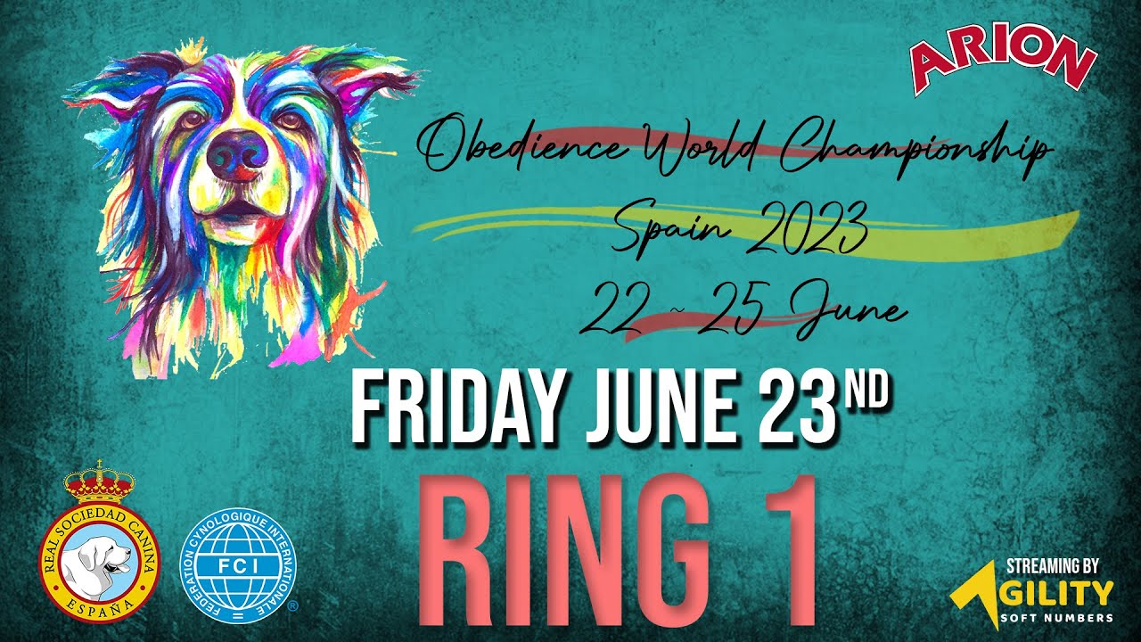 OBEDIENCE FCI WORLD CHAMPIONSHIP - SPAIN 2023 (RING 1 - Qualifications)