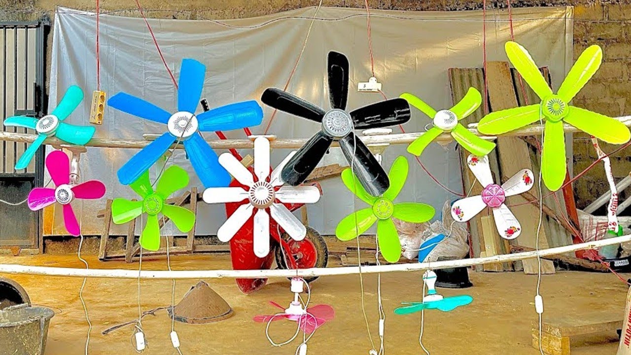 Drama koleksi kipas angin gantun dan jepit