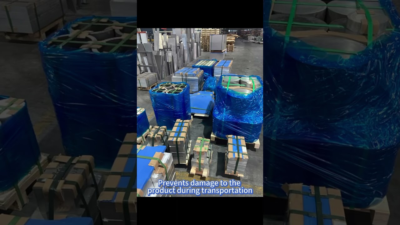 Sturdy packaging of exported aluminum sheets#packing #export #aluminum #sheet #sturdy