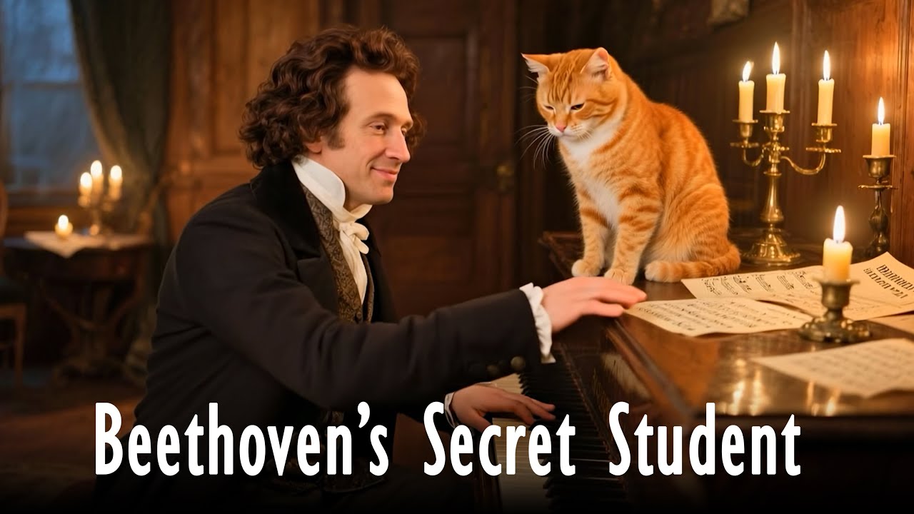Beethoven Taught a Ginger Cat Who Was Bullied at School 🐱🎹 | Mr. TimeCat