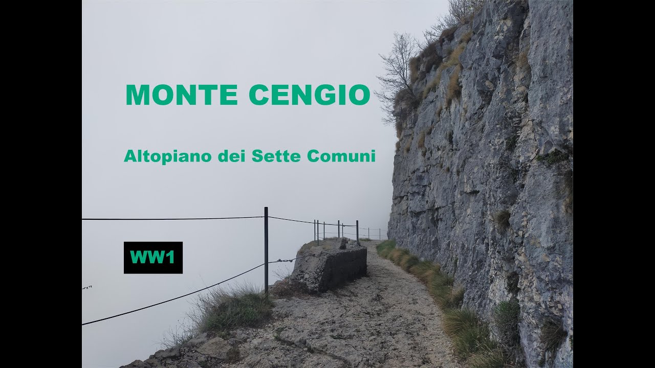 Monte Cengio, il salto dei granatieri, WW1.