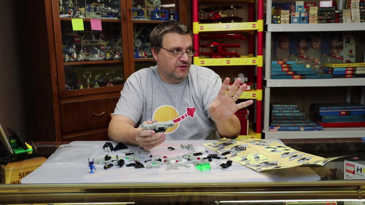 Show & Tell LEGO Set 6891 (Classic Space) Gamma V Laser Craft