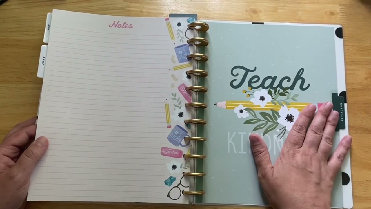 How to set up your high school teacher planner