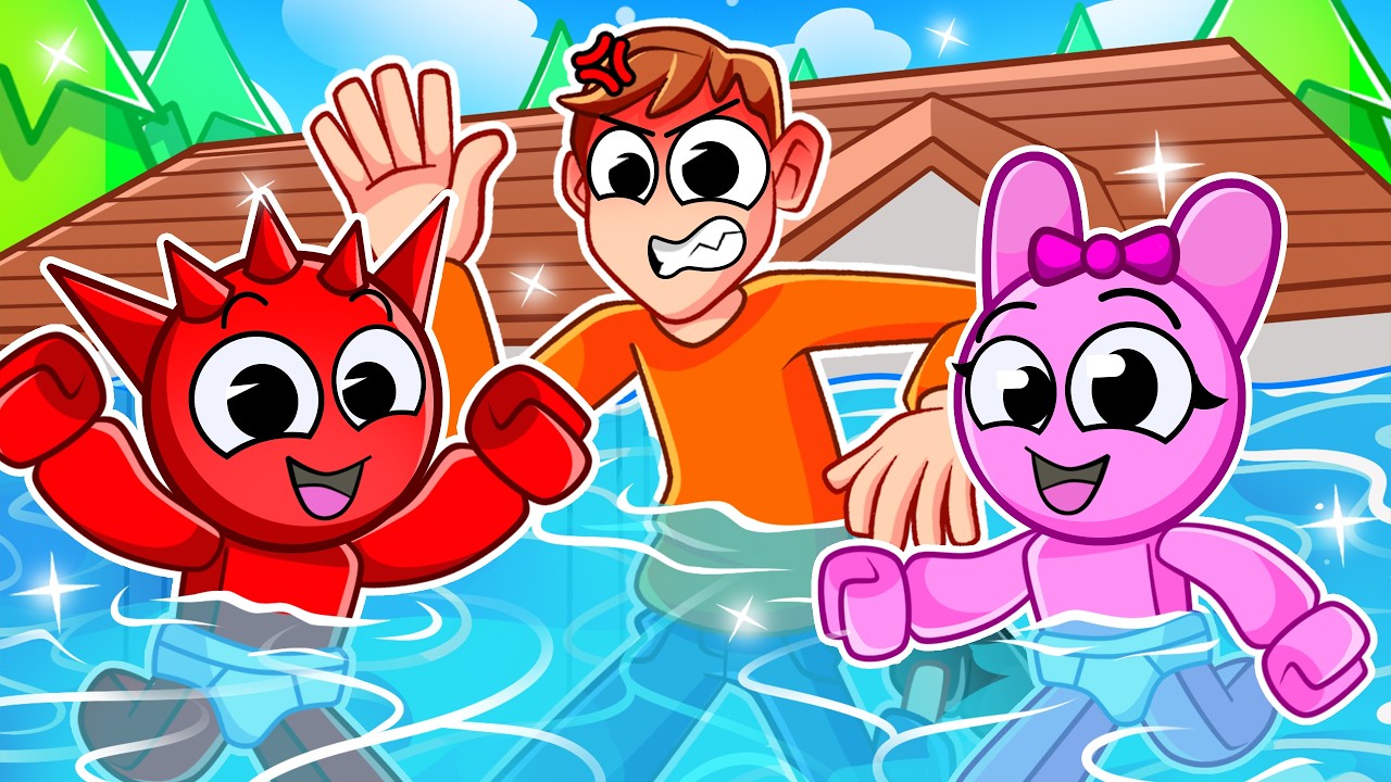 SPRUNKI ALAGOU A CASA no Who's Your Daddy...