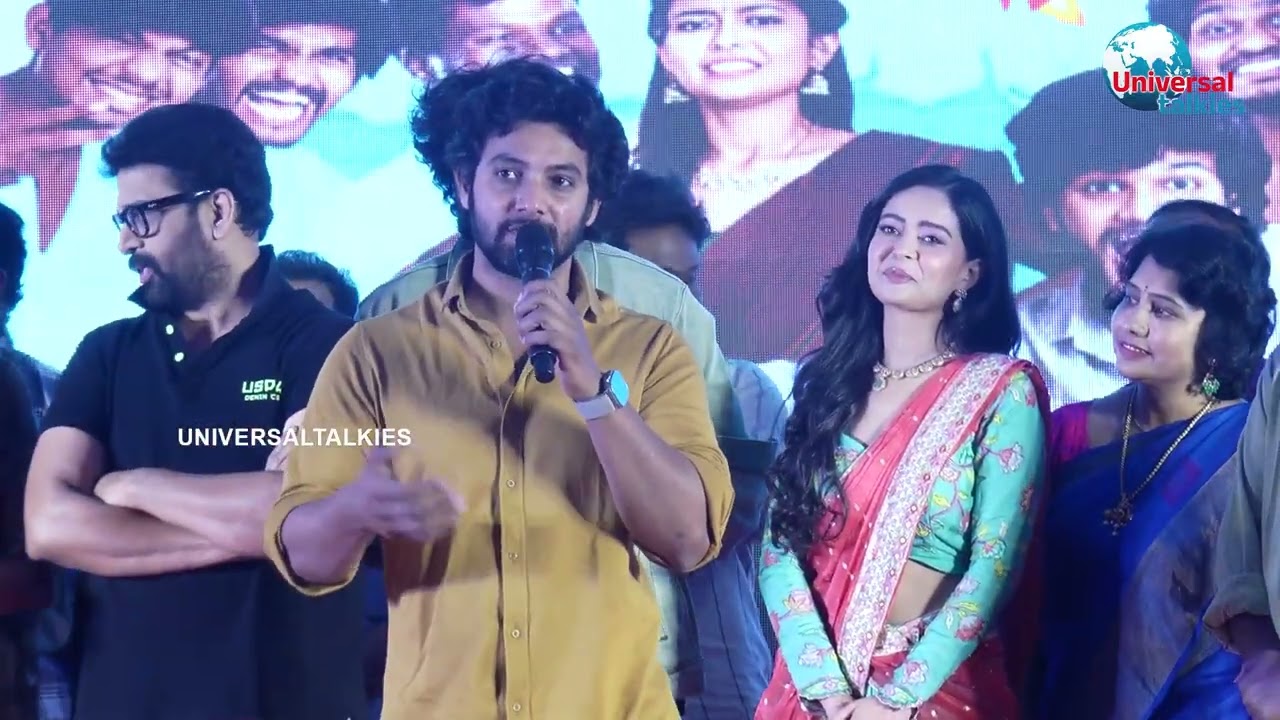 Aadi Sai Kumar Speech @ Barabar Premistha Pre Release Event | Chandrahass |#universaltalkies