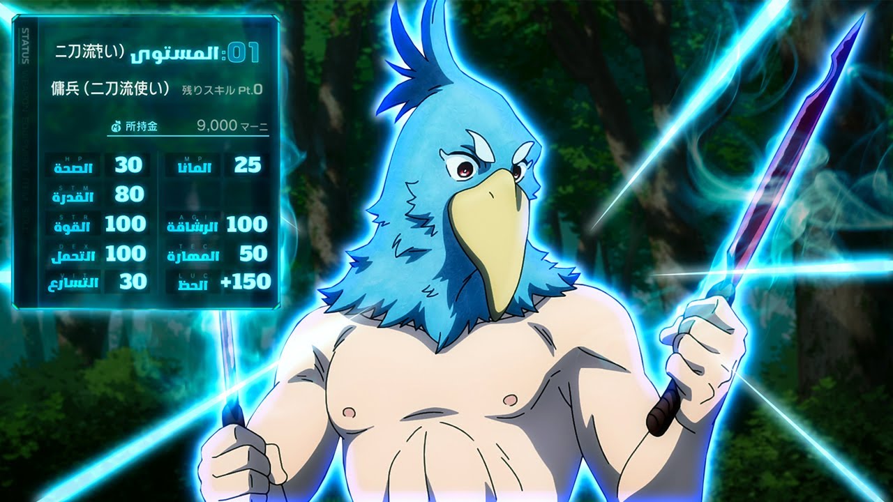 شاب يدخل عالم لعبة 🎮بمهارات خارقة لقتل الوحوش واستكشاف العالم🔥  | ملخص انمي كامل