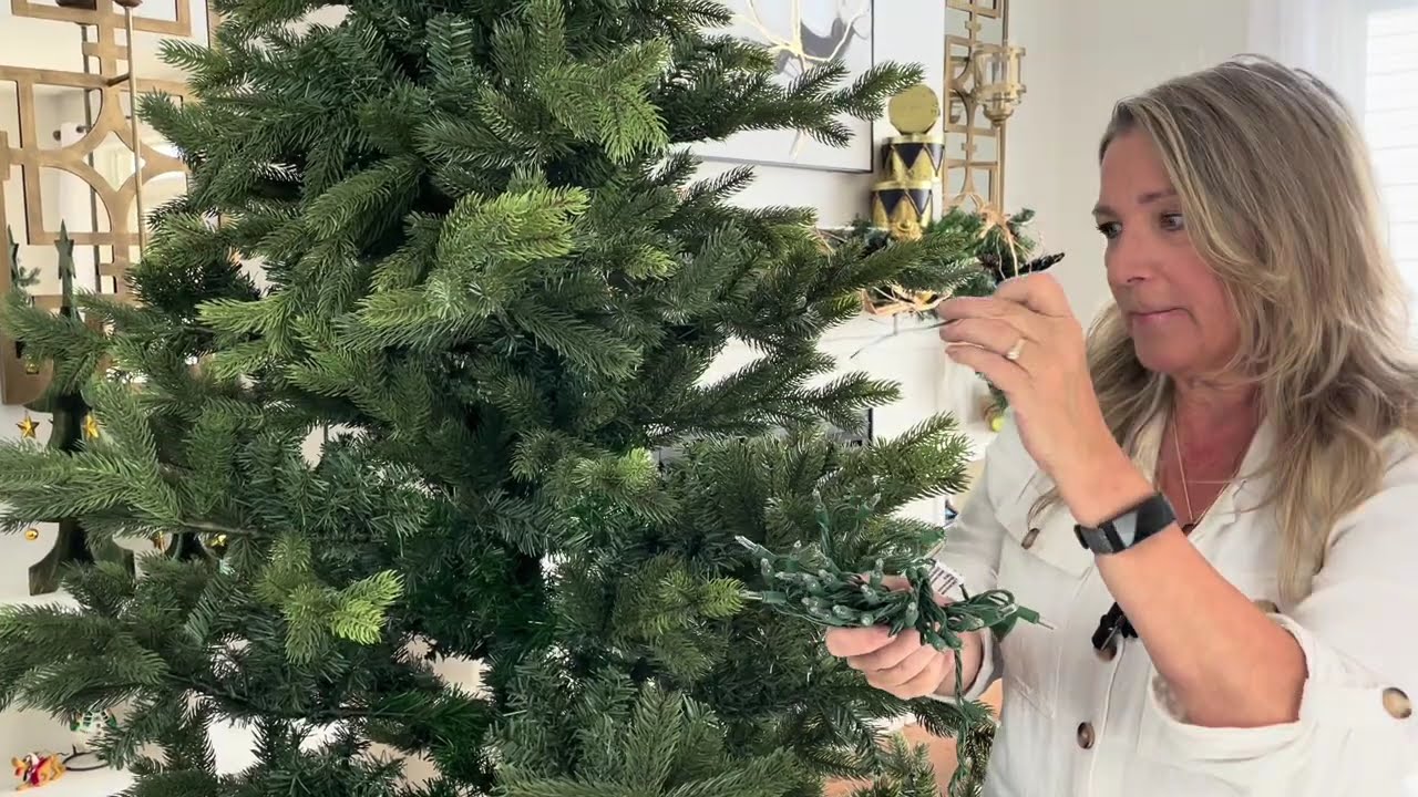 “How to relight your prelit Christmas tree for a magical holiday glow, Step by Step!”