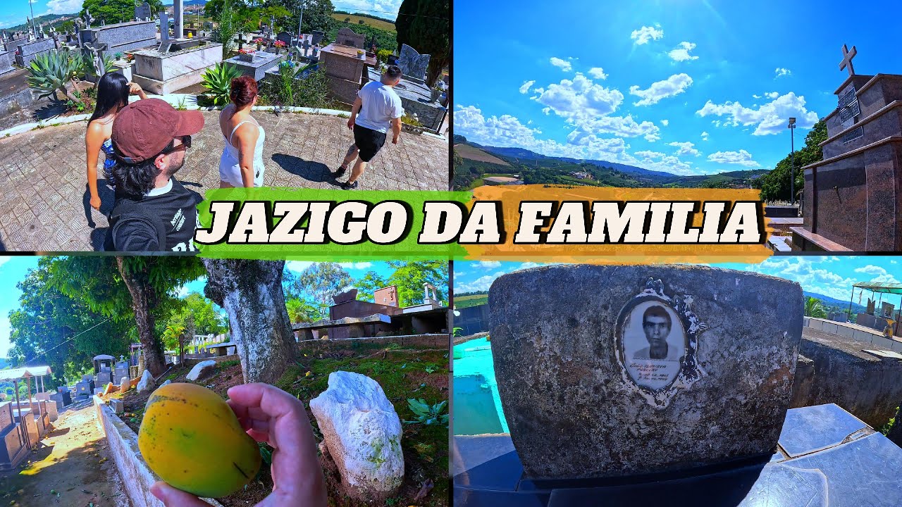 Visitei o Cemitério da Cidade,Achei Manga no cemitério comeria? Pareço com meu Pai?
