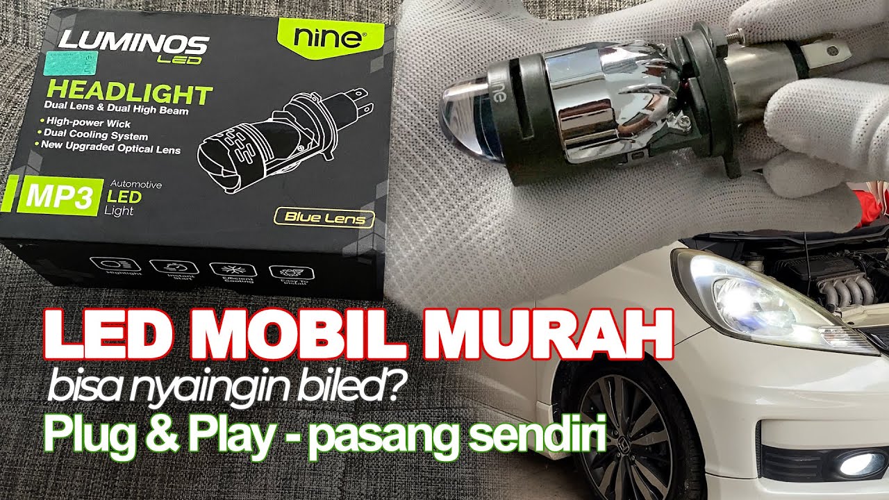 Вот как установить MP3 H4 LED на Jazz RS 2012 года. Вот результат!