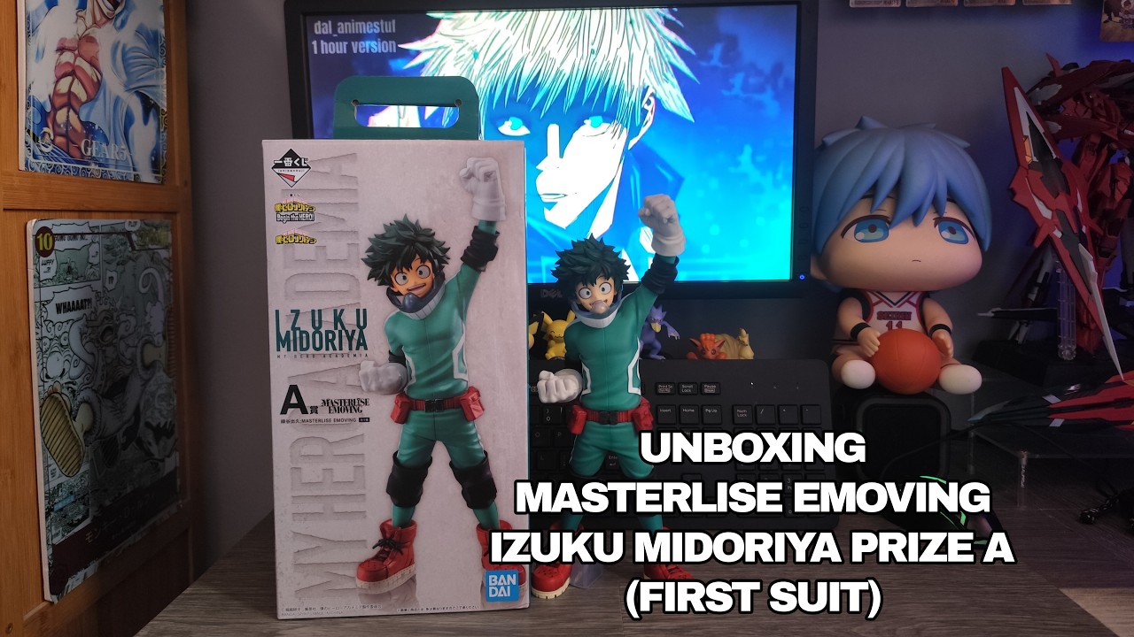 Unboxing Ichiban Kuji Begin the Hero! Prize A Izuku Midoriya #mha #deku #fyp