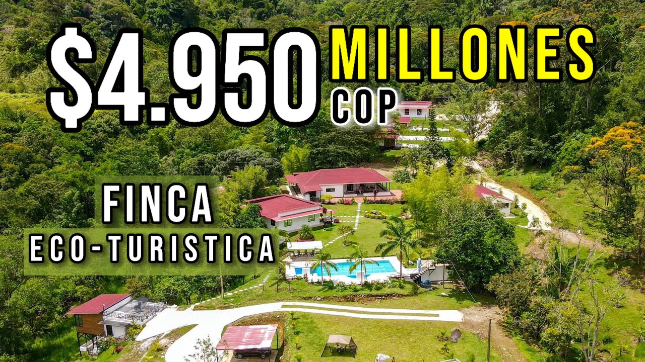 FINCA ECO TURISTICA RENTABLE EN VENTA MUY CERCA DE GUATAPE ANTIOQUIA