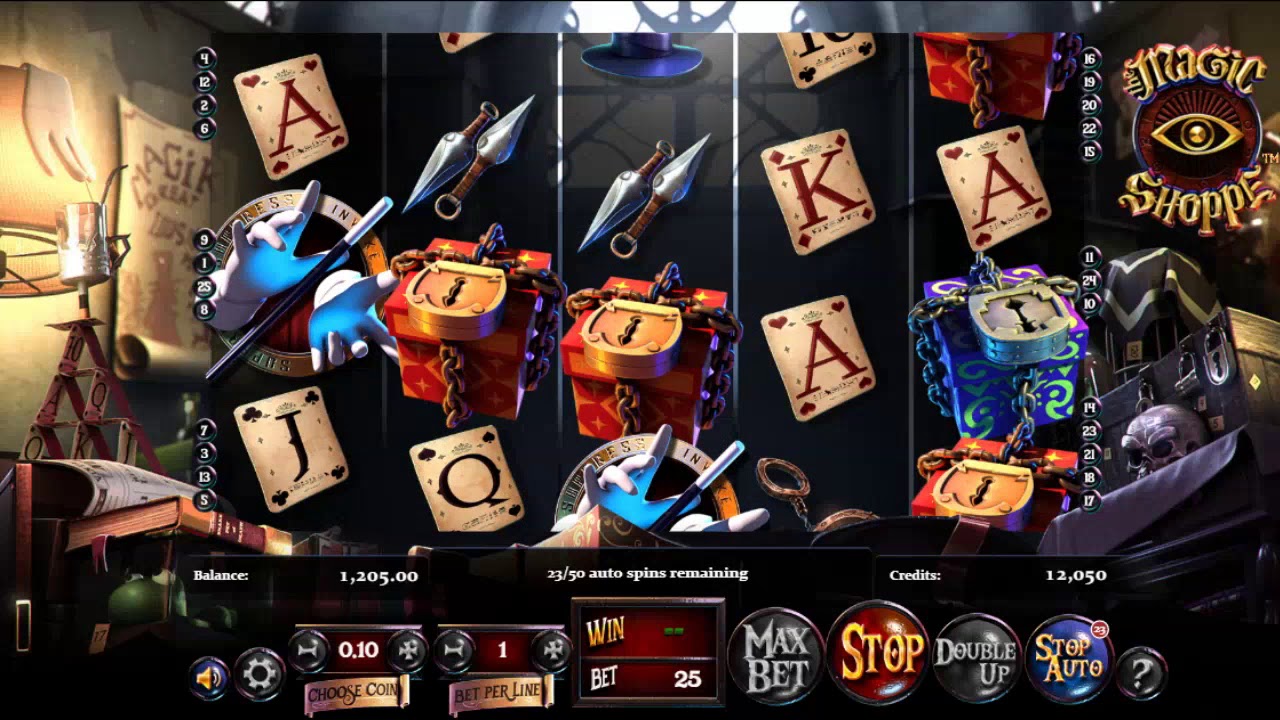 BetSoft - Magic Shoppe - Gameplay Demo