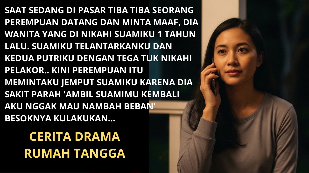 SETELAH SUAMIKU JATUH SAKIT DAN DI PHK, GUNDIK ITU MENOLAK DAN SURUH AKU AMBIL DIA LAGI!...