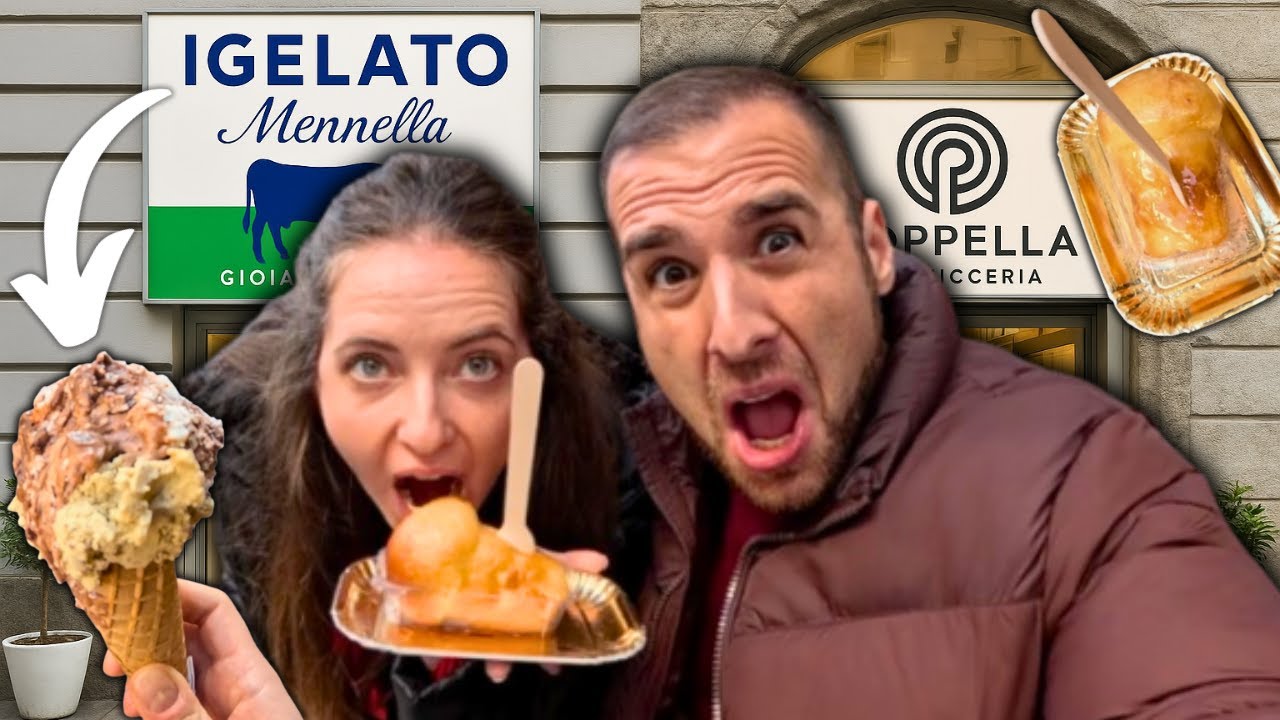 Incercam SAVARINA ITALIANA si GELATO pe strazile din NAPOLI – NU E CE CREZI!