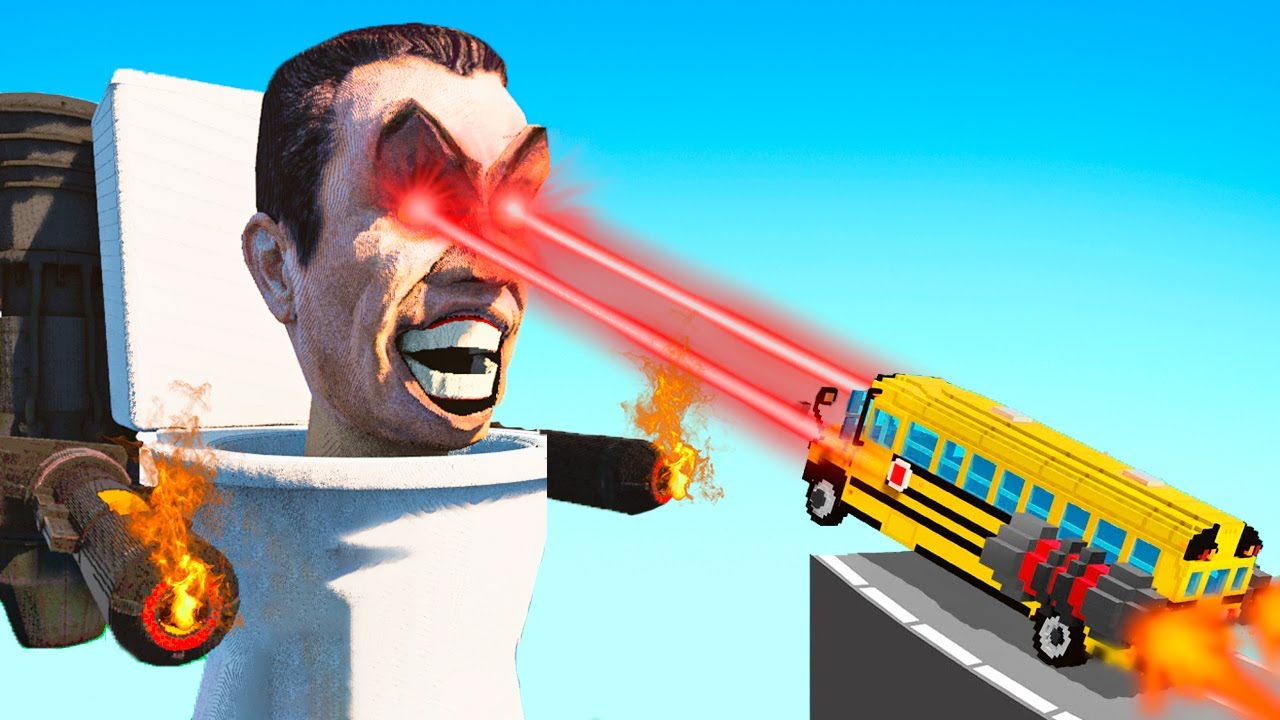 SKIBIDI TOILET vs SUPER COCHES 😱💥