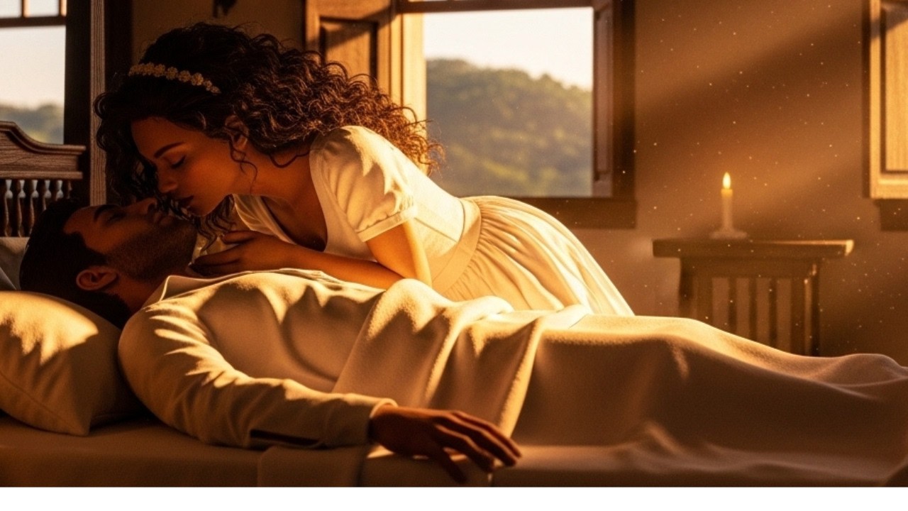 Forçada a se casar com um barão viúvo em coma… mas quando o beijou, algo IMPOSSÍVEL aconteceu.