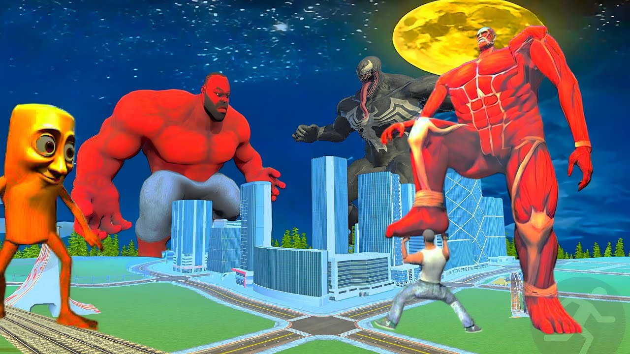 Tung Tung Sahur Helps Franklin To Save His City in Indian bike driving 3d 