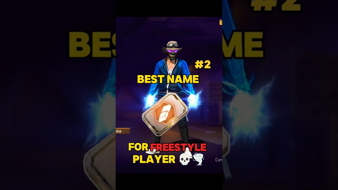 🔥FREESTYLE NAME! THE BEST NAMES IN FREE FIRE!🔥(PART-2)#freestyle#freefire#shorts