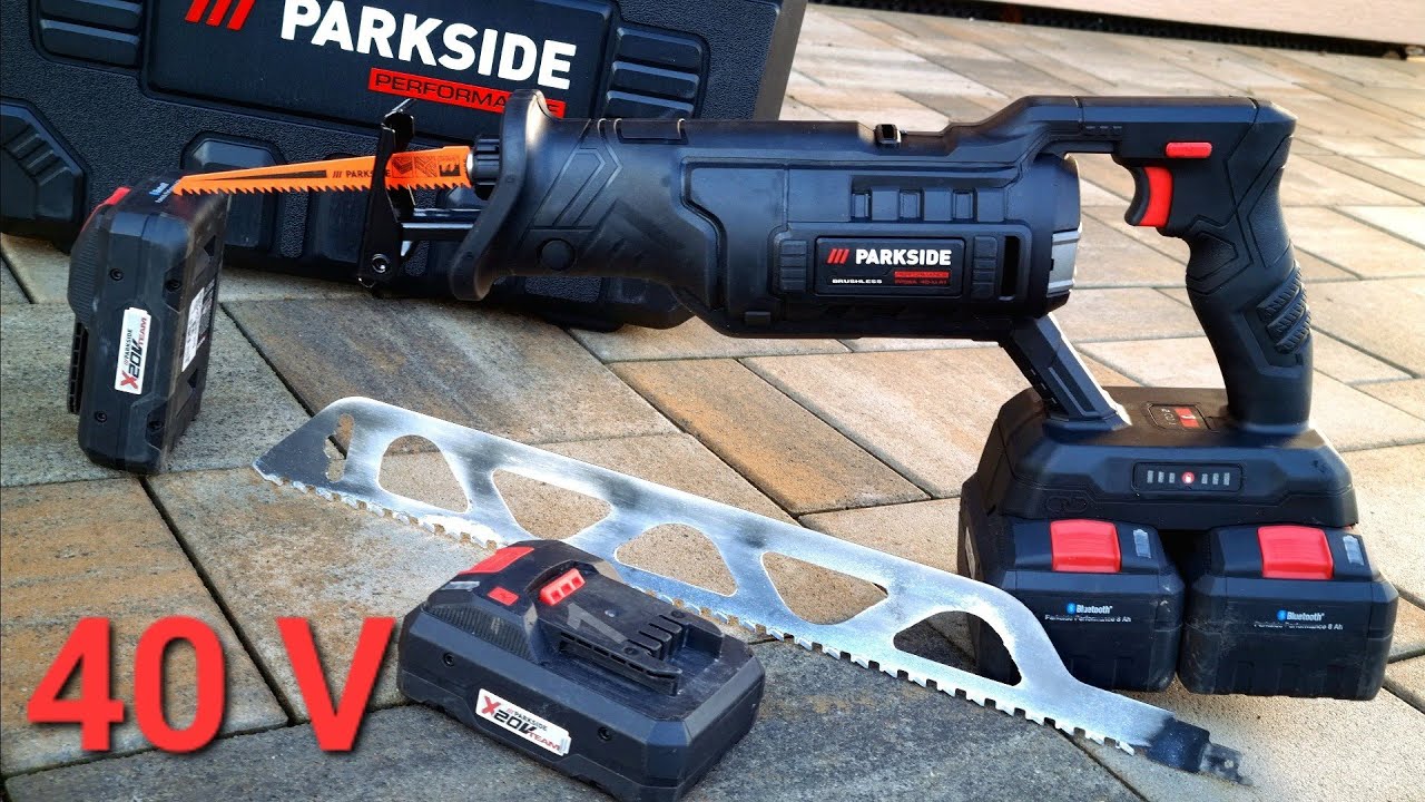 40-вольтовая хвостовая пила Parkside Performance PPSSA 40-Li A1. Наконец-то ей это удалось..