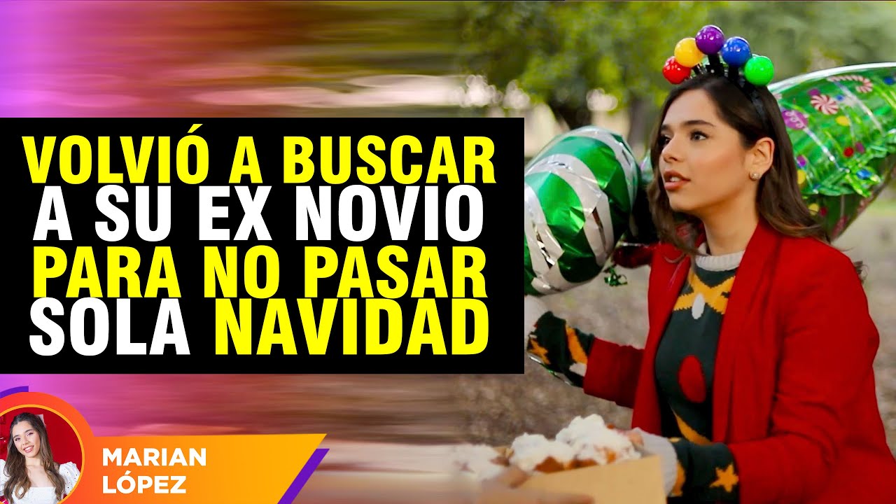 Volvió a buscar a su exnovio para no pasar sola navidad