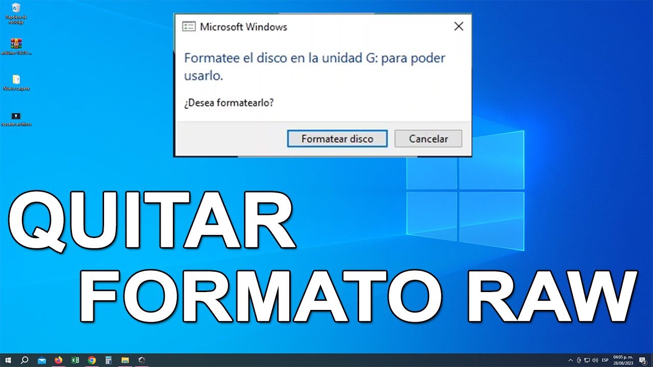 Recuperar archivos de Disco duro o USB que pide formatear la unidad | Solución RAW || TestDisk 🔥🔥