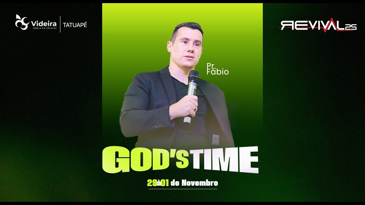 Enfrentando o Inimigo | GOD'S TIME REVIVAL 4°DIA | Pr. Fábio Landim