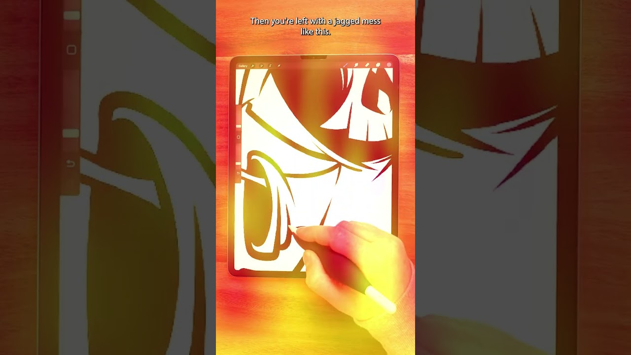 Советы Procreate №16: лучшее качество при перемещении/изменении размера #шорт