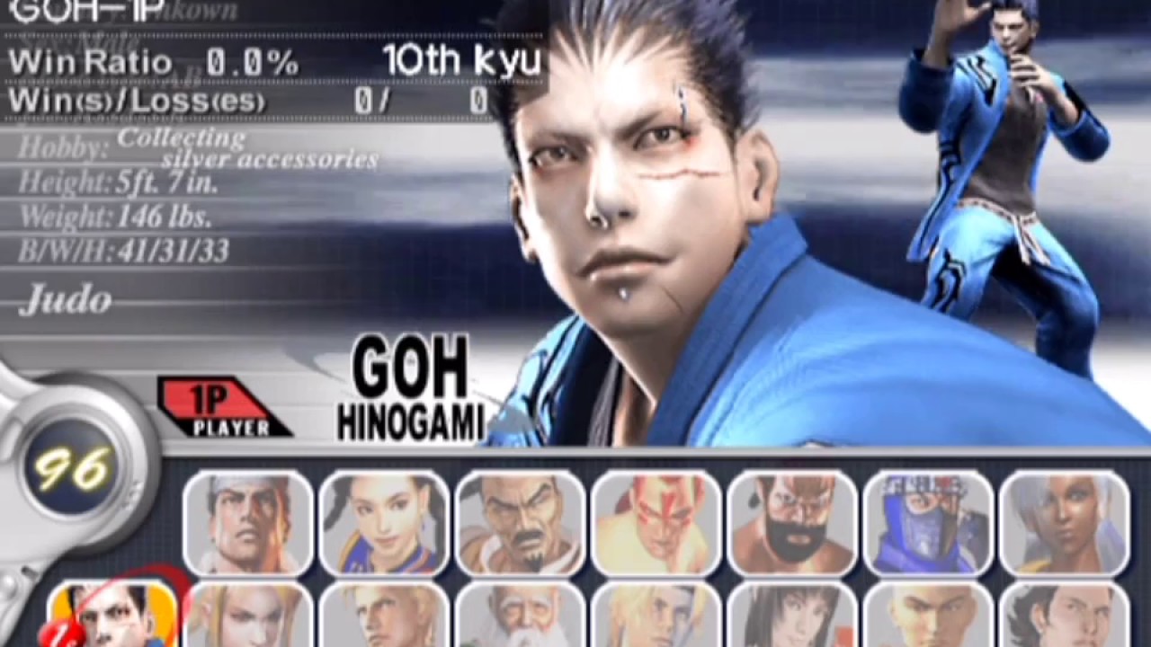 Virtua Fighter 4 Evolution (PlayStation 2) Arcade as Shun Di