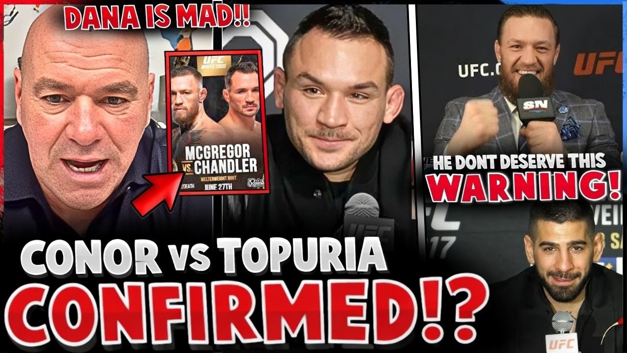 CONOR McGREGOR vs ILIA TOPURIA FIGHT HAPPENING?! | MMA Community Reacts | UFC News