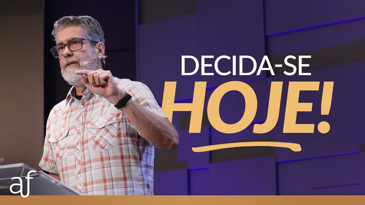 Decida-se hoje! • Pr.  Helio peixoto