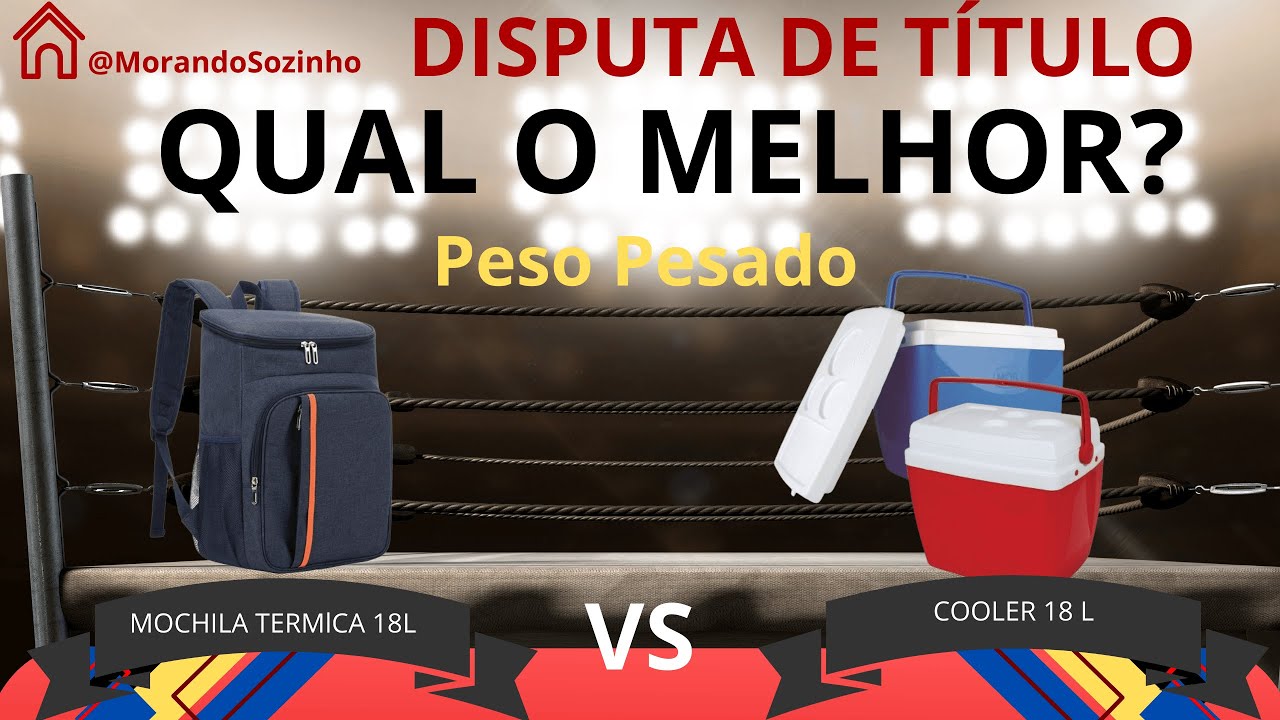 **MOCHILA TÉRMICA 18L VS. COOLER TRADICIONAL! QUAL VENCE?☀️**