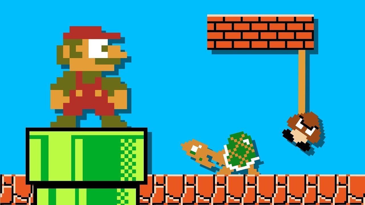 تختيم لعبة سوبر ماريو /Super Mario