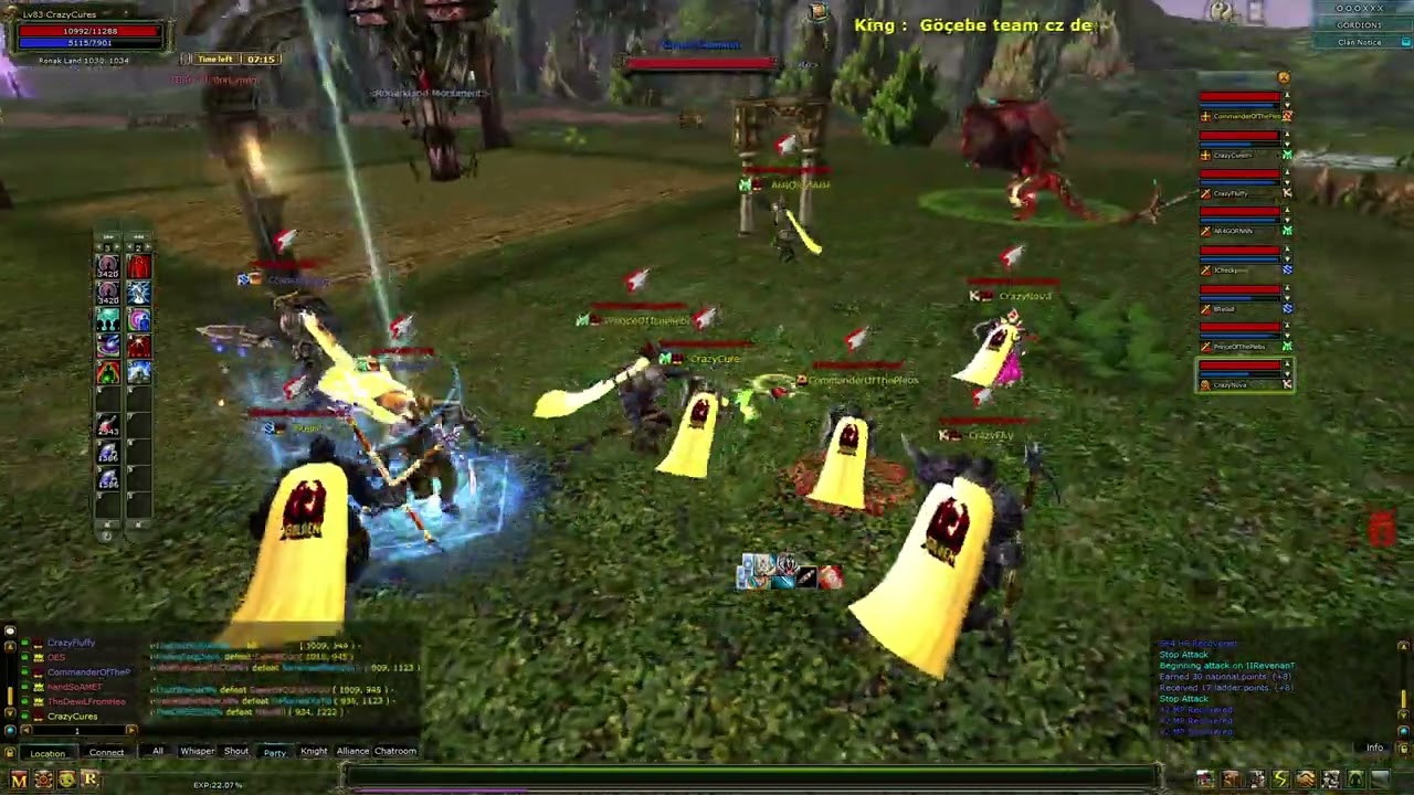 Knight Online Gordion GoldenAssociation Pk Movie 1