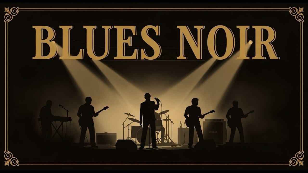 Vintage Blues Noir Nights &ndash; Smoky Atmosphere Music for Relaxing Coffee Shop Vibes