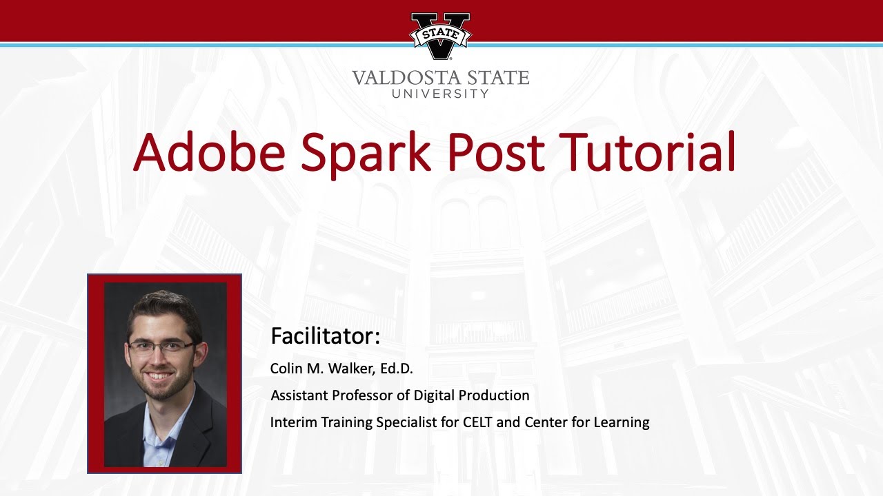 Adobe Spark Post Tutorial