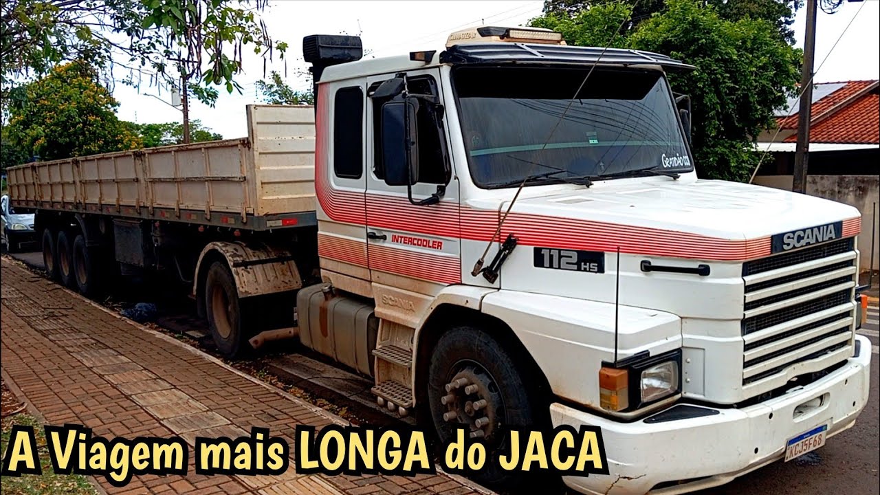 A Viagem mais LONGA que fiz com JACA