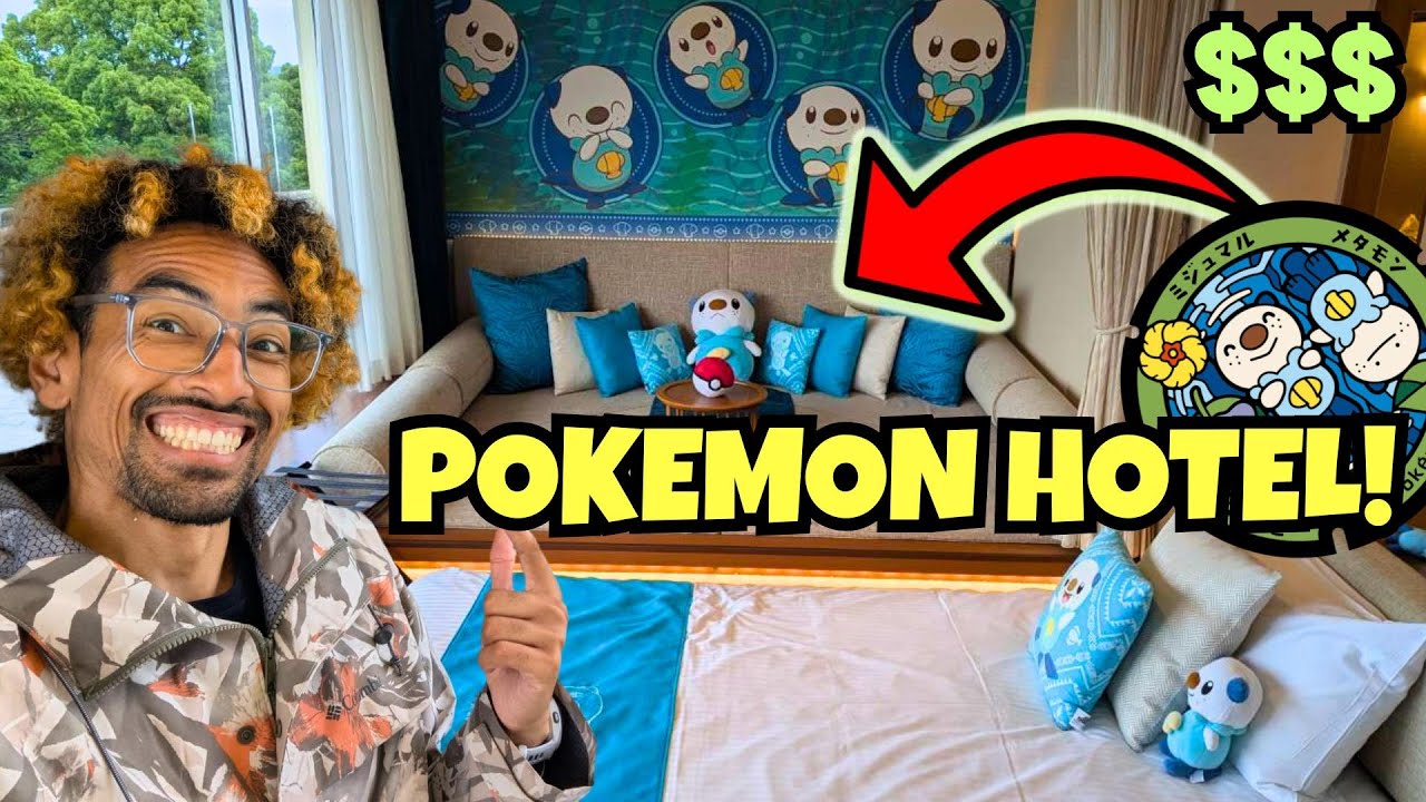 Amazing Pokemon Hotel and Activities with your FAVORITE Starter Pokemon!