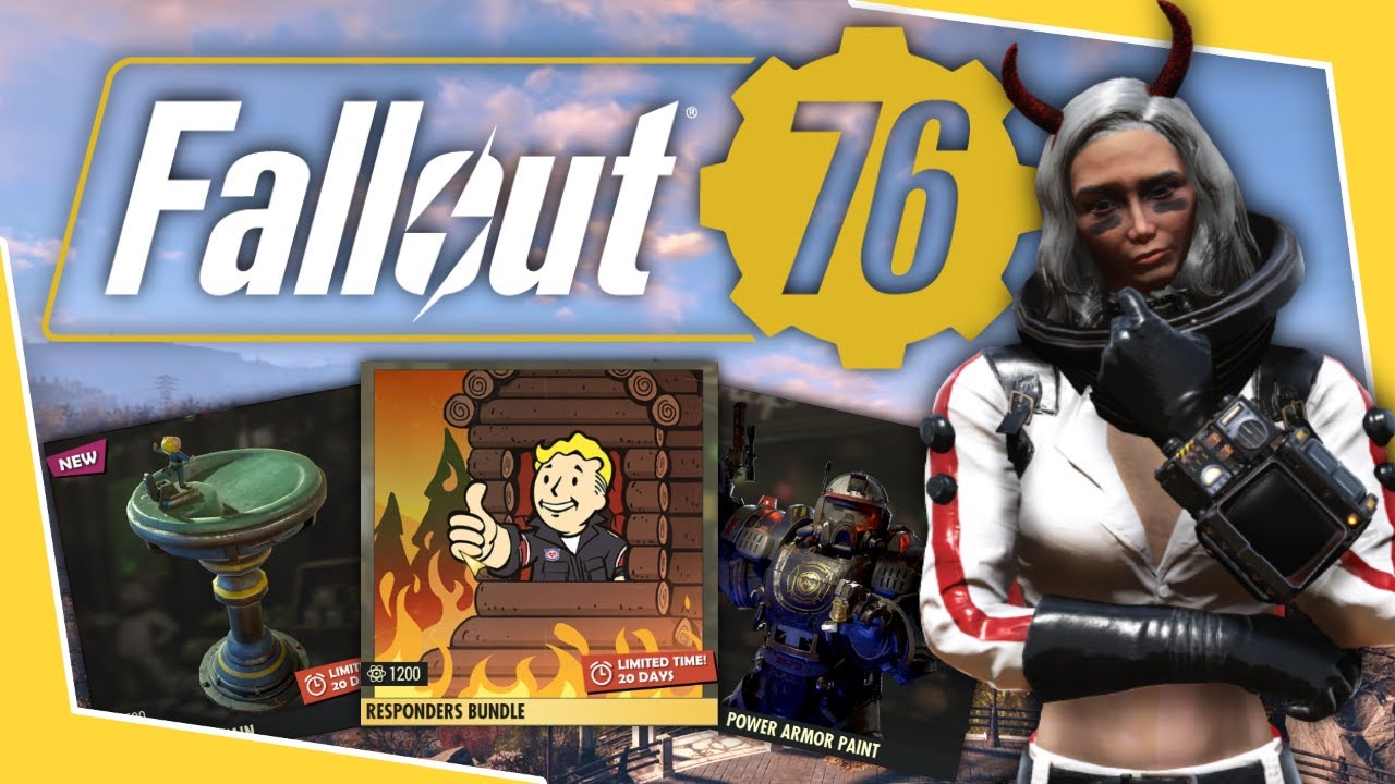 Fallout 76 &mdash; Обновление Atomic Shop: питьевой фонтанчик Vault-Tec и многое другое!