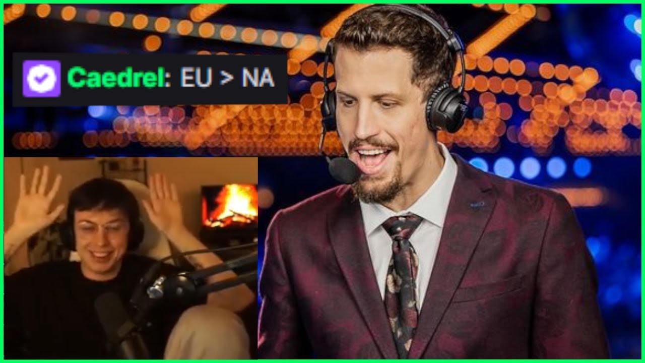 Caedrel Gets Roasted By CaptainFlowers On The LCS Broadcast